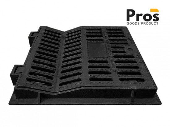 ตะแกรงแบบรางวี เหล็กหล่อเหนียว