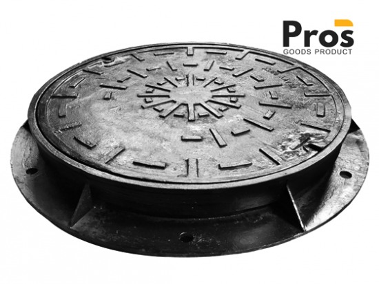 ฝาปิดบ่อพักแบบทึบ ชนิดฝากลม