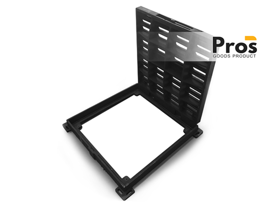 ตระแกรงระบายน้ำ มีบานพับ